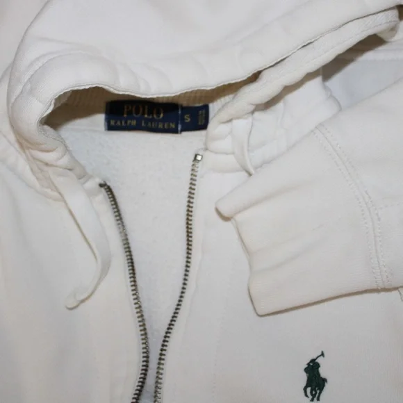 POLO RALPH LAUREN Zip Hoodie Jacket Size Small - Picture 12 of 14